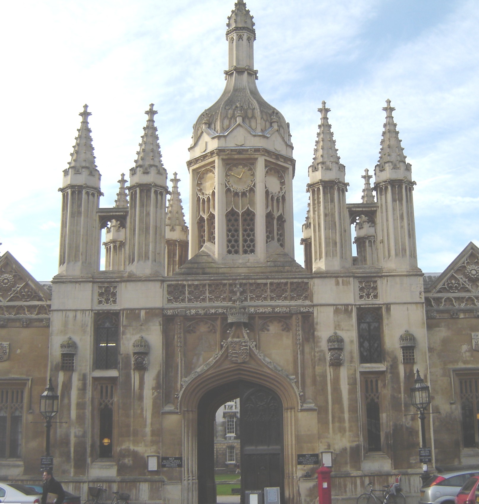 An Entrance to Kings College Cambridge